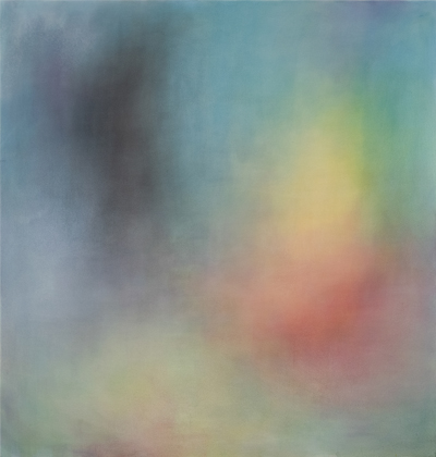 19260 Blur Soft Yellow, 2023, 210x220 cm, oil on canvas