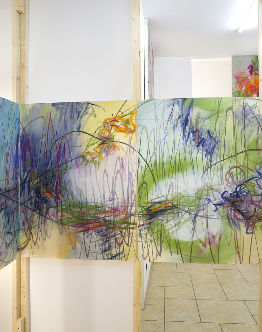 Painting and Questioning, Seeing and Kowing, 2026, installation view, ep-contemprary, Berlin