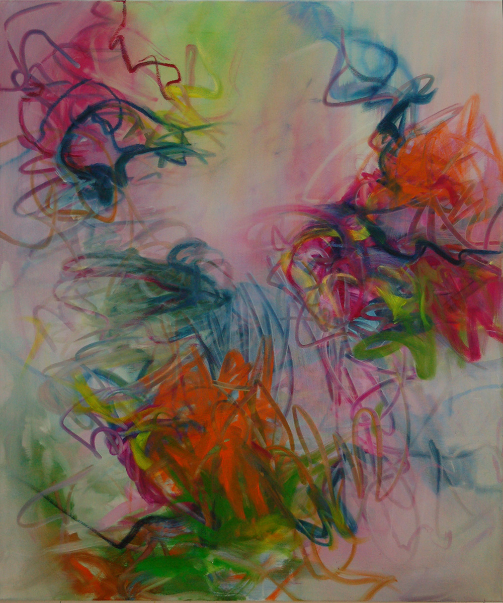 19369 Here and There, Loosing and Gaining, 2026, 120×100&nbsp;cm, oil&nbsp;on&nbsp;canvas