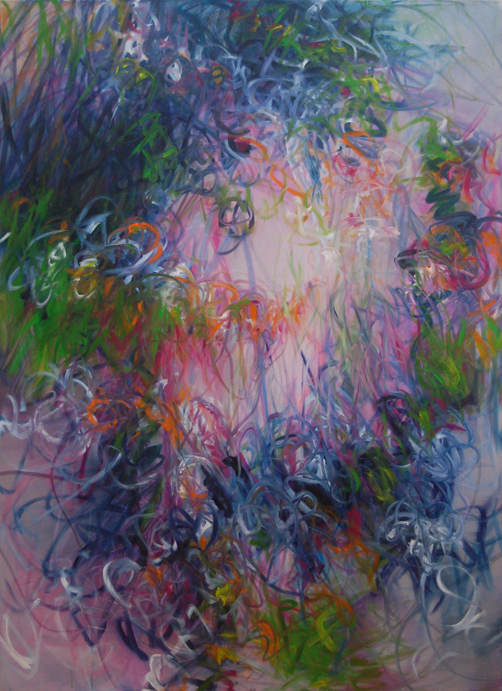 19375 Knowing, 2026, 220×160&nbsp;cm, oil&nbsp;on&nbsp;canvas