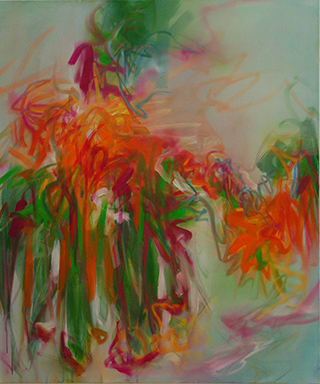 19368 Here and There, Finding, 2026, 120×100&nbsp;cm, oil&nbsp;on&nbsp;canvas