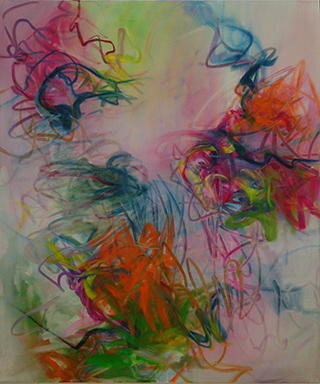 19369 Here and There, Loosing and Gaining, 2026, 120×100&nbsp;cm, oil&nbsp;on&nbsp;canvas