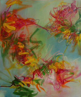 19370 Here and There, Longing, 2026, 120×100&nbsp;cm, oil&nbsp;on&nbsp;canvas