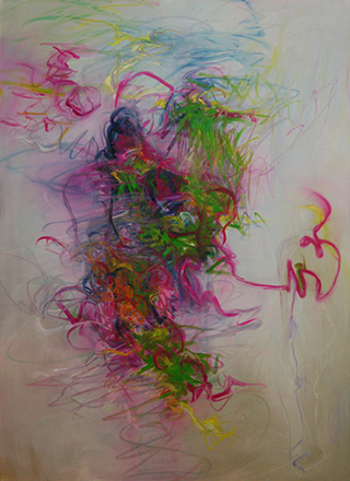 19372 Believing, 2026, 220×160&nbsp;cm, oil&nbsp;on&nbsp;canvas