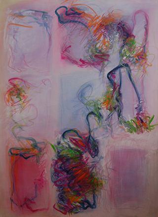 19373 Questioning, 2026, 220×160&nbsp;cm, oil&nbsp;on&nbsp;canvas