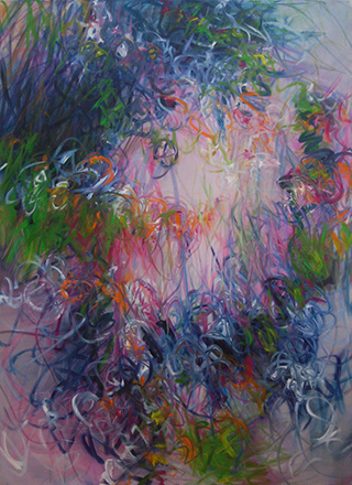 19375 Knowing, 2026, 220×160&nbsp;cm, oil&nbsp;on&nbsp;canvas